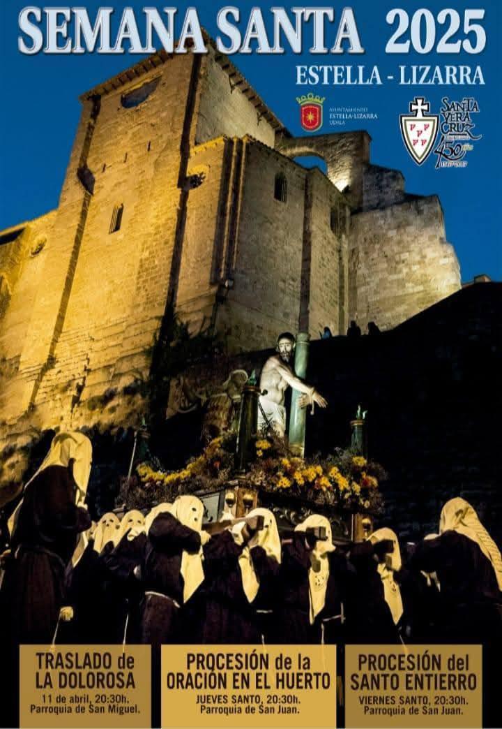 Semana Santa en Estella/Lizarra 2025 Estella / Lizarra